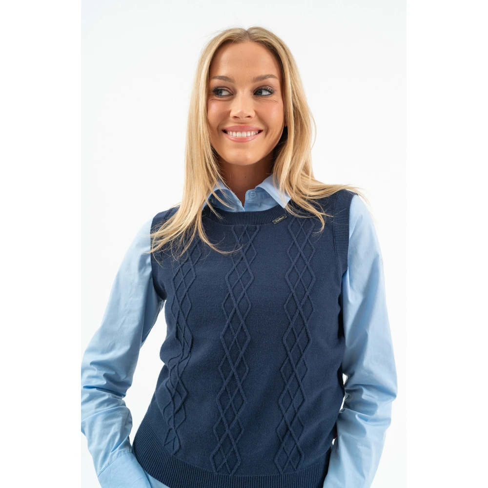 BUDMIL Kötött mellény Female XL s.kék