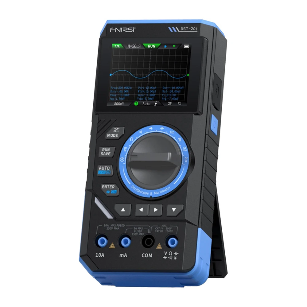 FNIRSI DST-201 3 az 1-ben manual digital multimeter oszcilloszkóp jelgenerátor