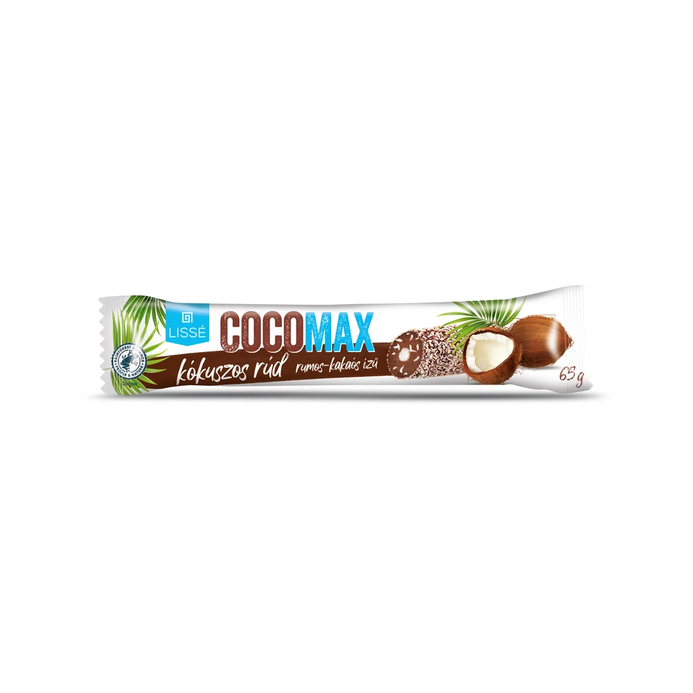 Lissé cocomax rum-kókuszrúd 65g 101846