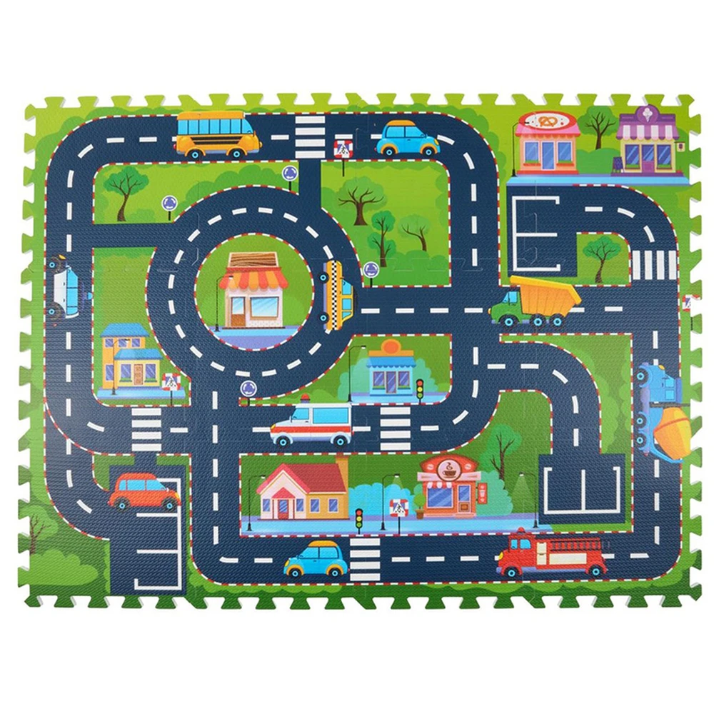 Puzzle szőnyeg városi közlekedés 208300165