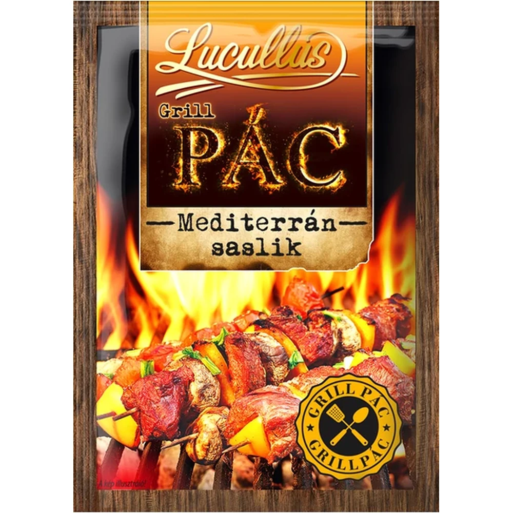 Lucullus grillpác mediterrán saslik 32g 101790