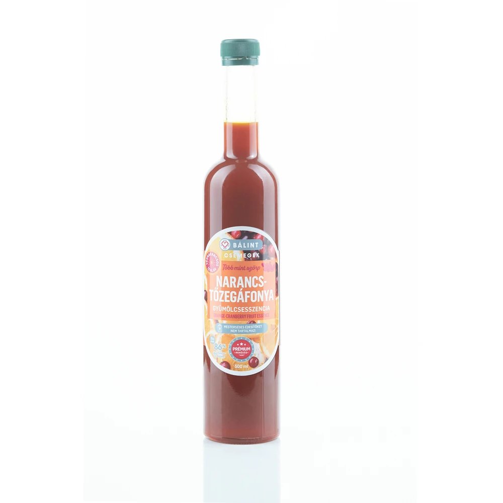 Bálint csemegék orange tőzegáfonya gyümölcsesszencia 500 ml 101885