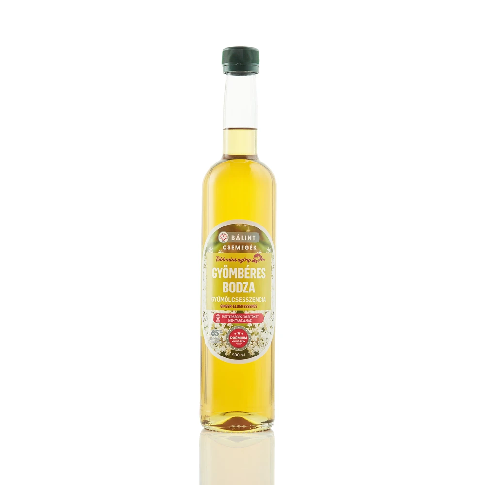 Bálint csemegék gyömbéres elder gyümölcsesszencia 500 ml 101888
