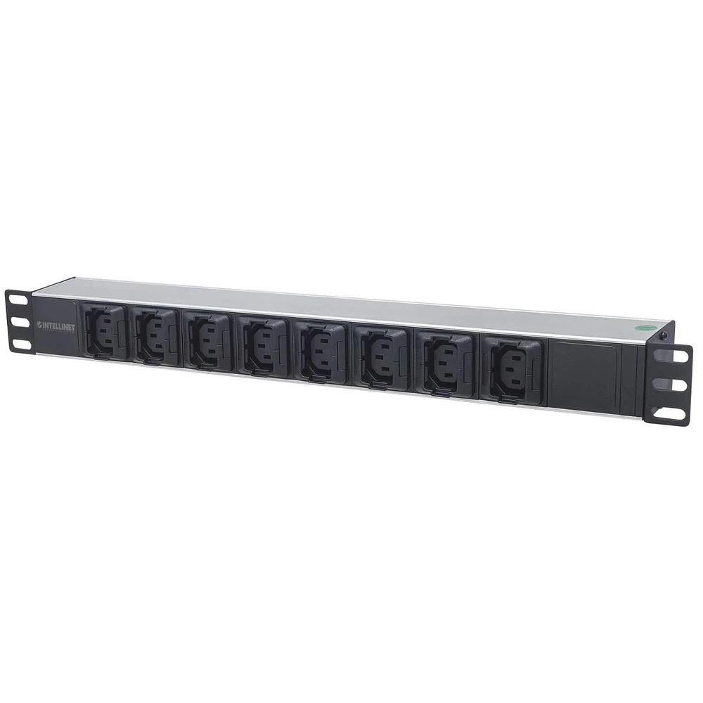 INTELLINET 19" 1U Rackmount distributor 8x C13 2m cable 163651