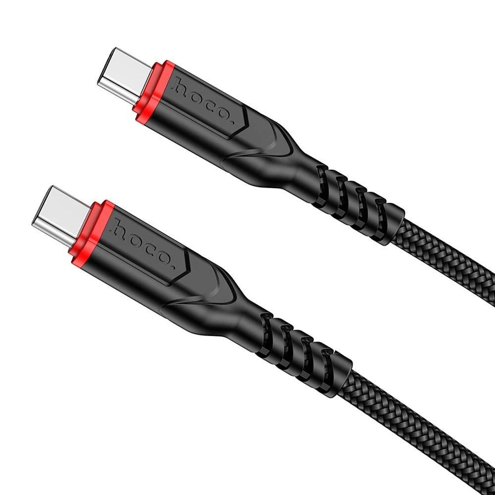 HOCO USB 2.0 Type C Összekötő Fekete 1m HC794147