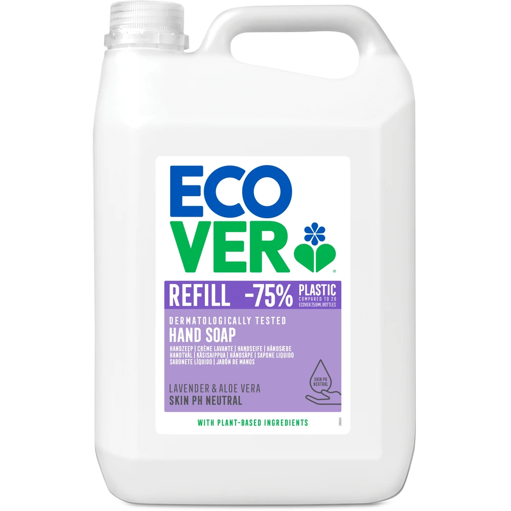 ECOVER öko kézmosó folyékonyszappan levendula-aloe vera utántöltő 5L SCJP-4006321
