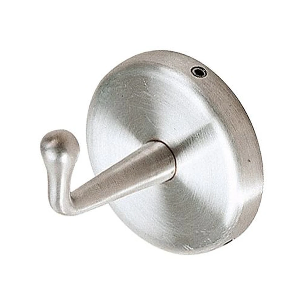 GREENCLEAN Vandálbiztos egyágú hanger r.m. steel brushed silk 83 mm GCHI6S