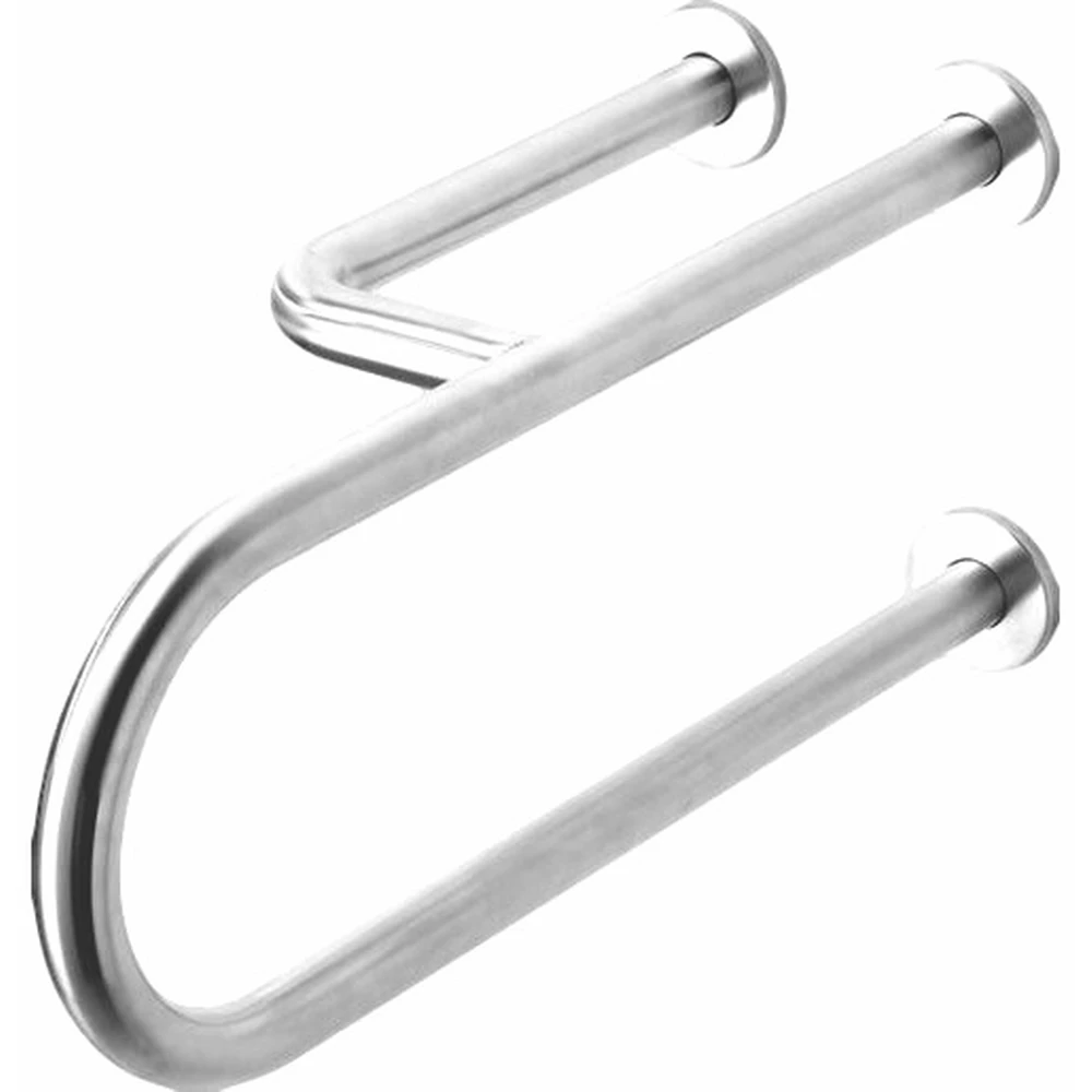 GREENCLEAN Fix U form handrail bal right WC-hez rust free steel 600mm GCBU60DS