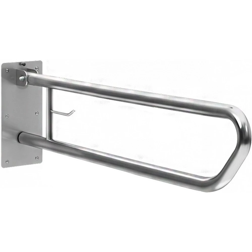 GREENCLEAN Felhajtható handrail WC-papír with holder mural bright 800mm GCBA80R