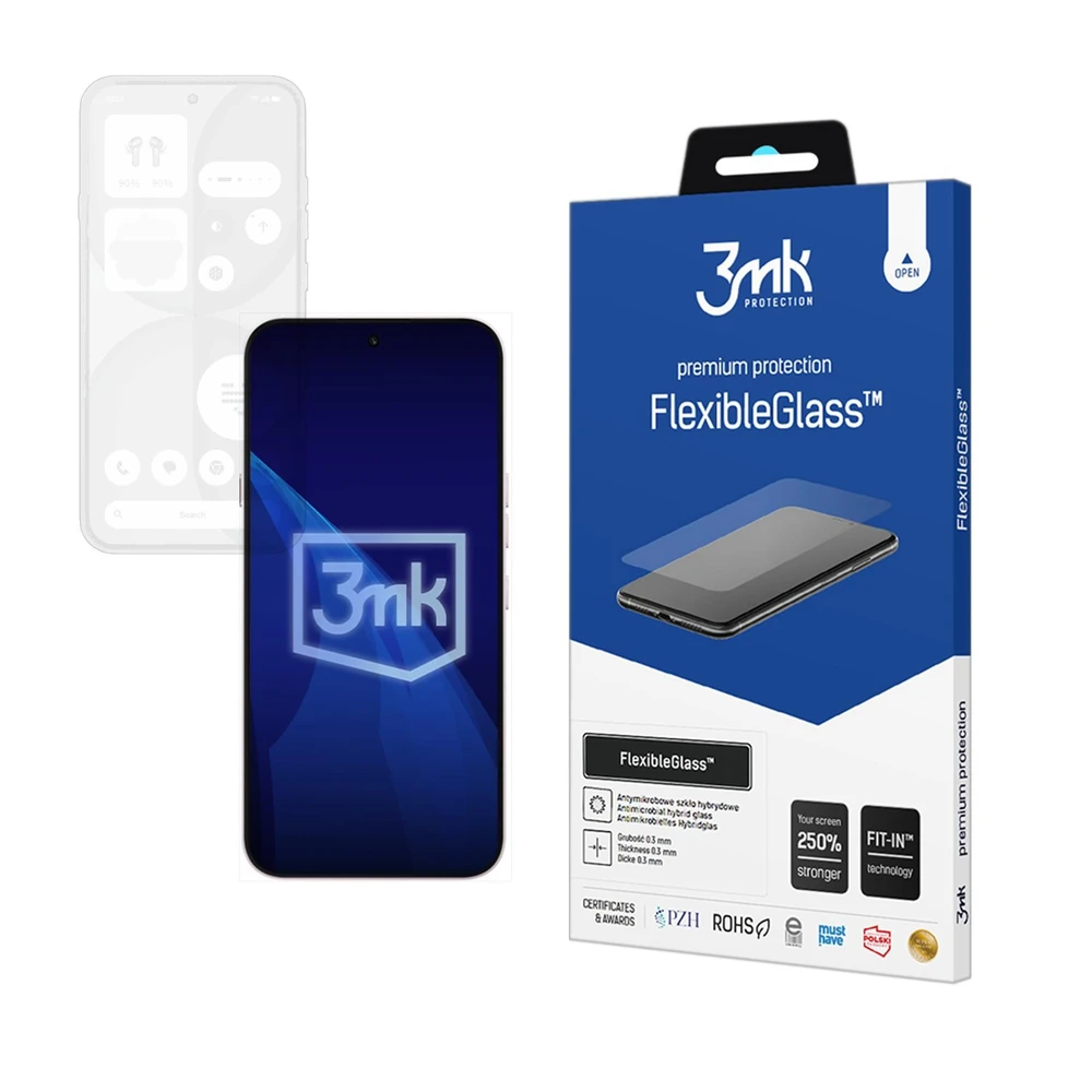 3MK FlexibleGlass Hybrid screen protector Nothing Phone (4a)