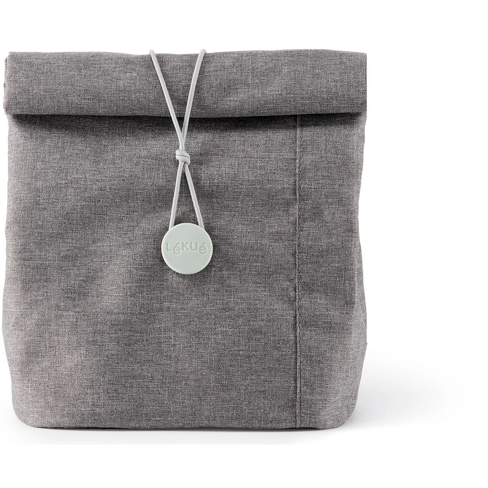 LÉKUÉ Lunchbag To Go Organic hőszigetelt lunch case grey rPET LK881527