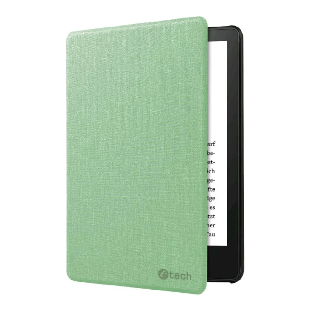C-TECH Tok Amazon Kindle Touch 2024 hardcover WAKE/SLEEP matcha AKC-22M