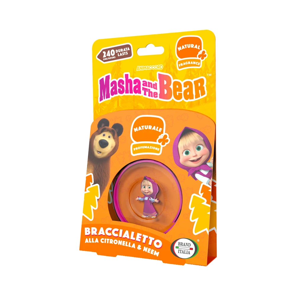 Masha and a Bear szúnyogcsípés anti bracelet 1 pcs 102744