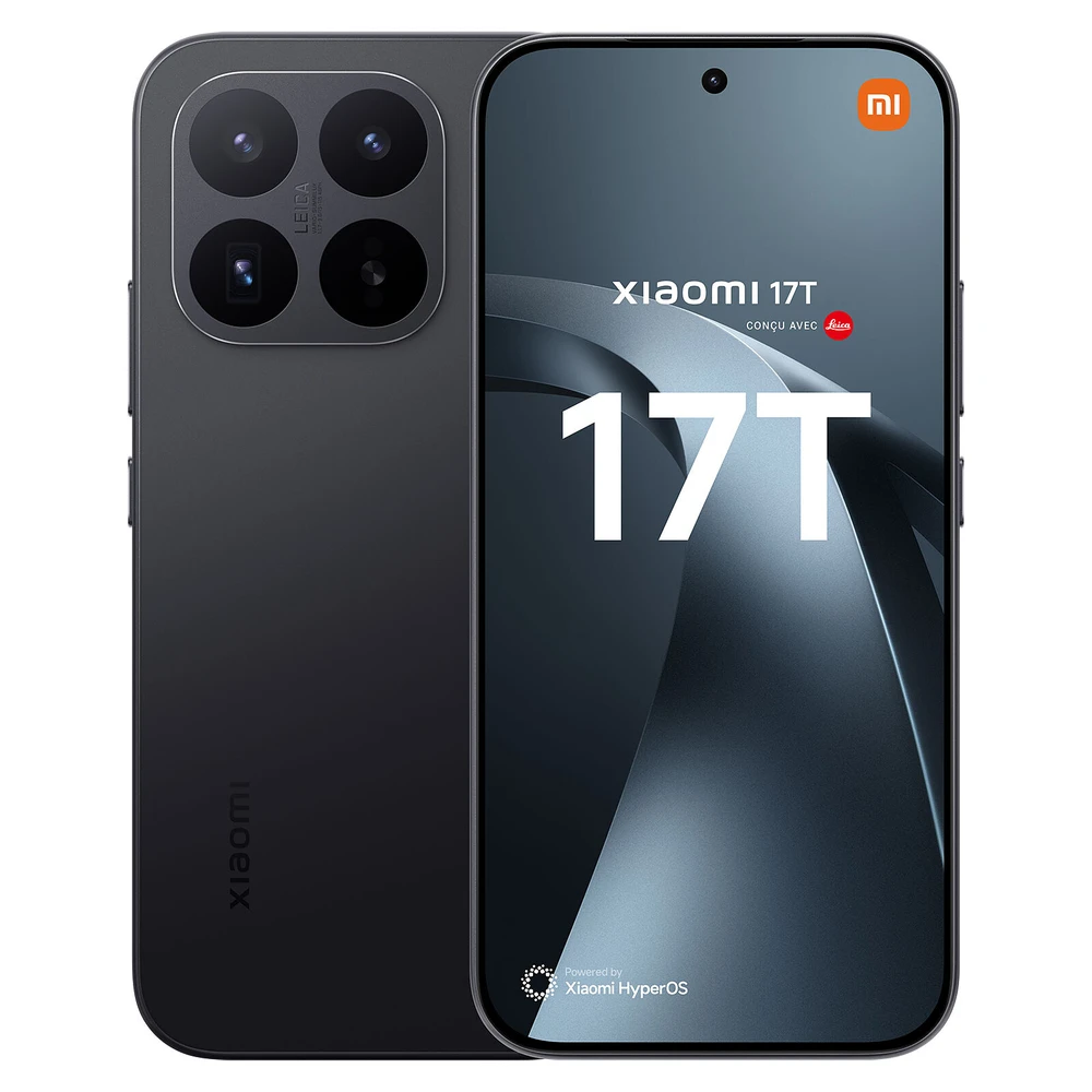 XIAOMI 17T 5G 12/512GB DualSim fekete MZB0NOMEU