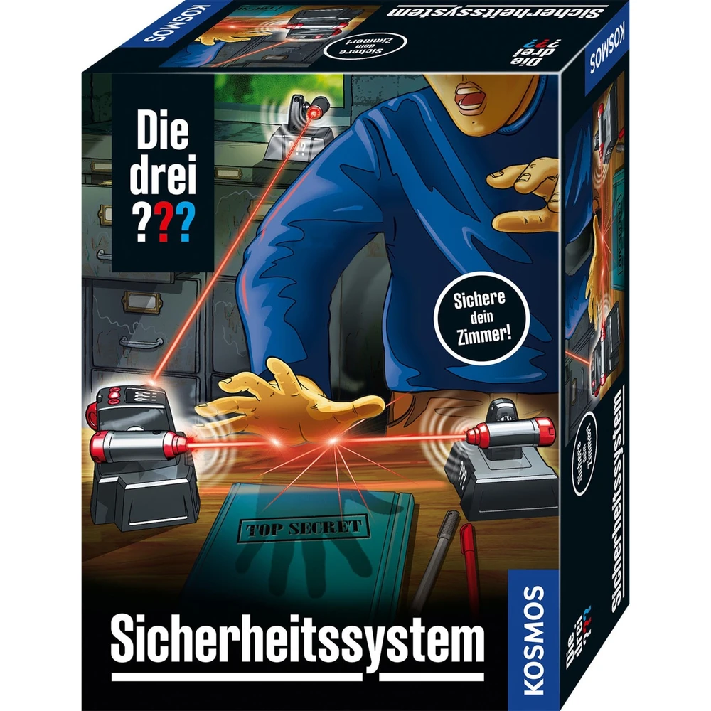 NORIS Die drei ??? Biztonsági rendszer detektív készlet 632489