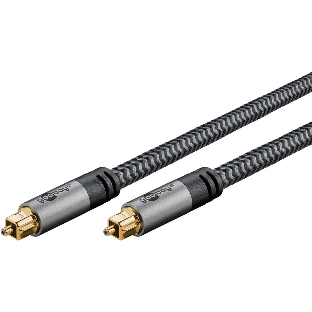 OEHLBACH Toslink Connector Black/Silver 10m OB 65308
