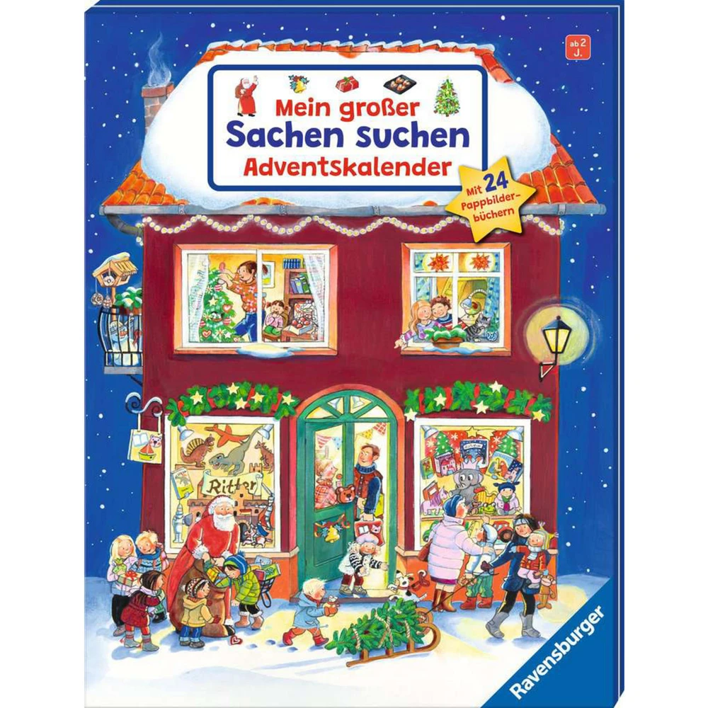 RAVENSBURGER Sachen suchen advent calendar book 42142