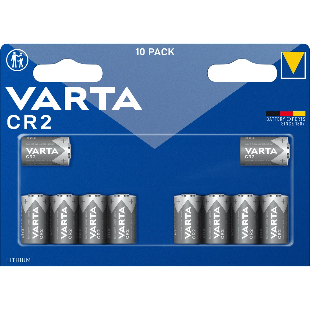 VARTA CR2 fotóelem 10db