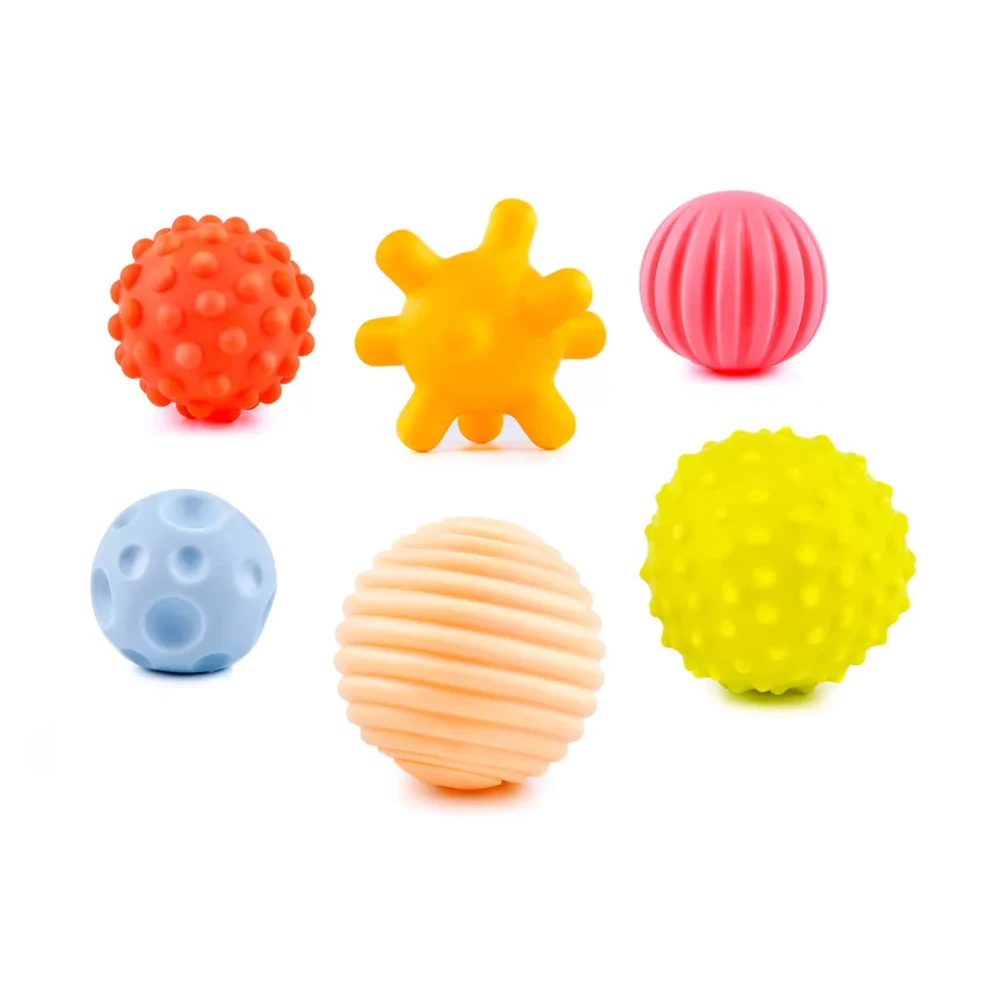 CHIPOLINO Érzékfejlesztő labdák - 6 pcs