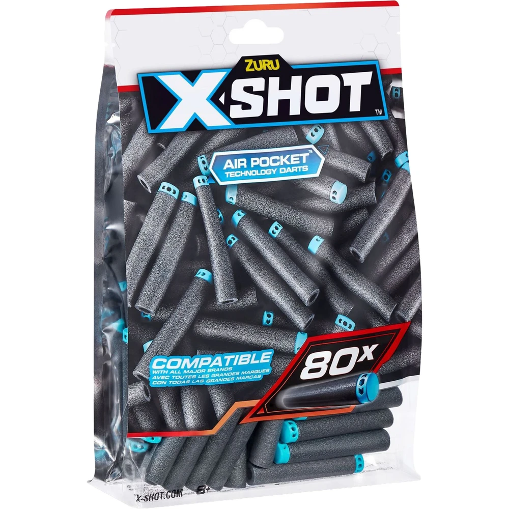 ZURU X-Shot Excel 80 darabos dart utántöltő csomag 36589