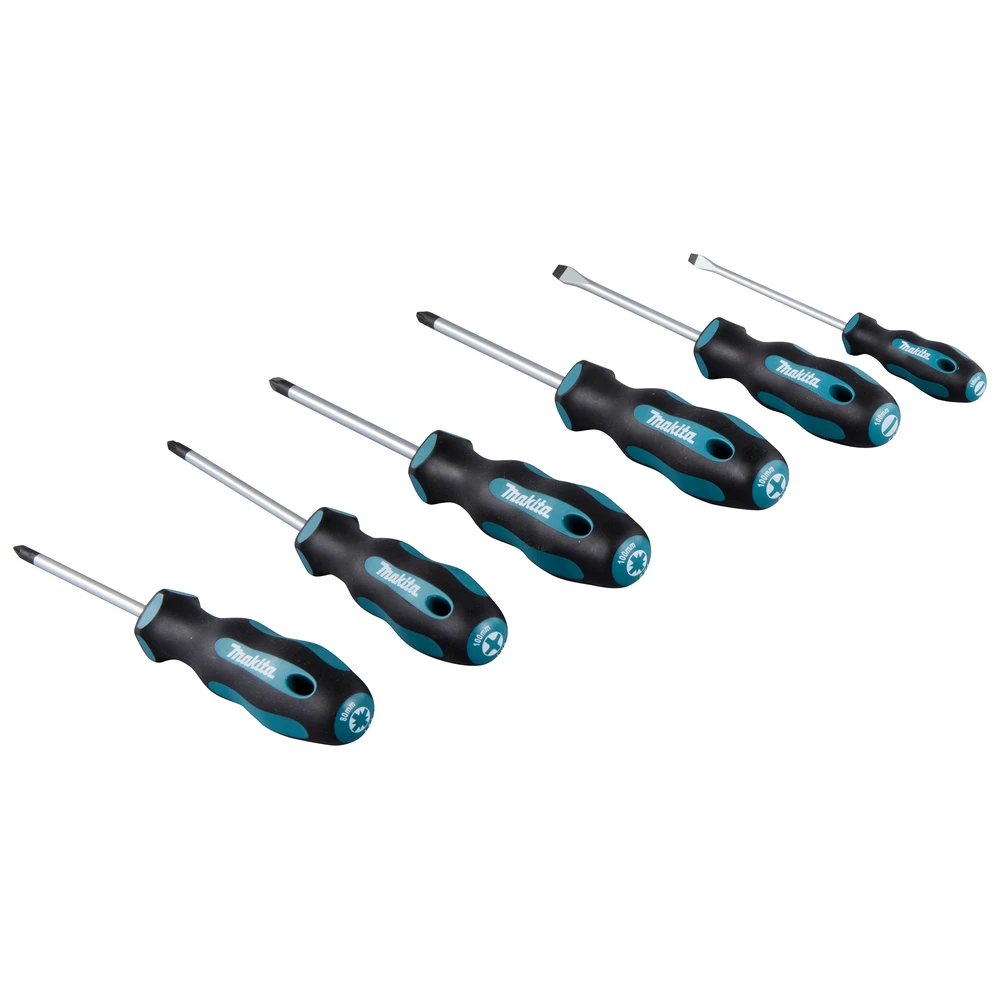MAKITA Screwdriver stock 6 parts black / blue E-10528