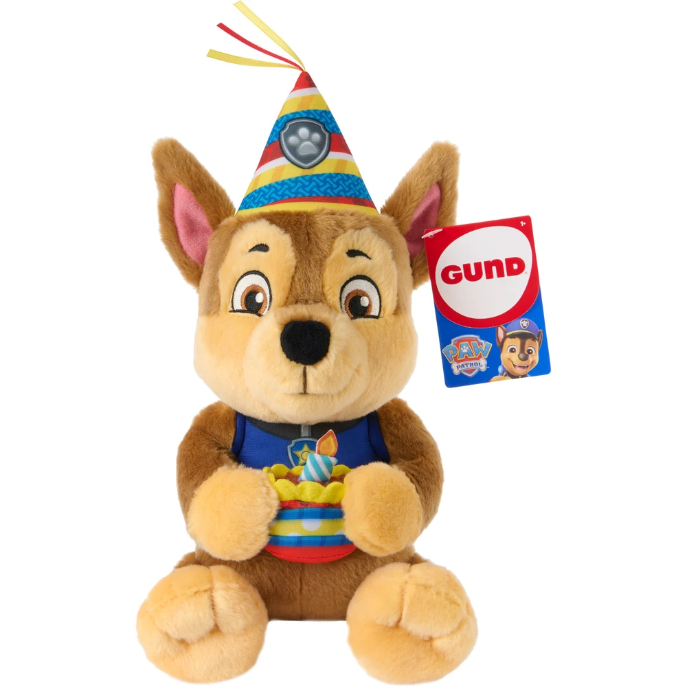 GUND PAW Patrol Chase születésnapi plüss 23cm 6076362