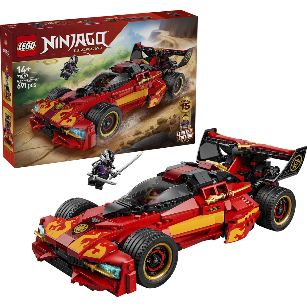 LEGO Ninjago X-1 Ninja Szuperautó 15. anniversary 71867