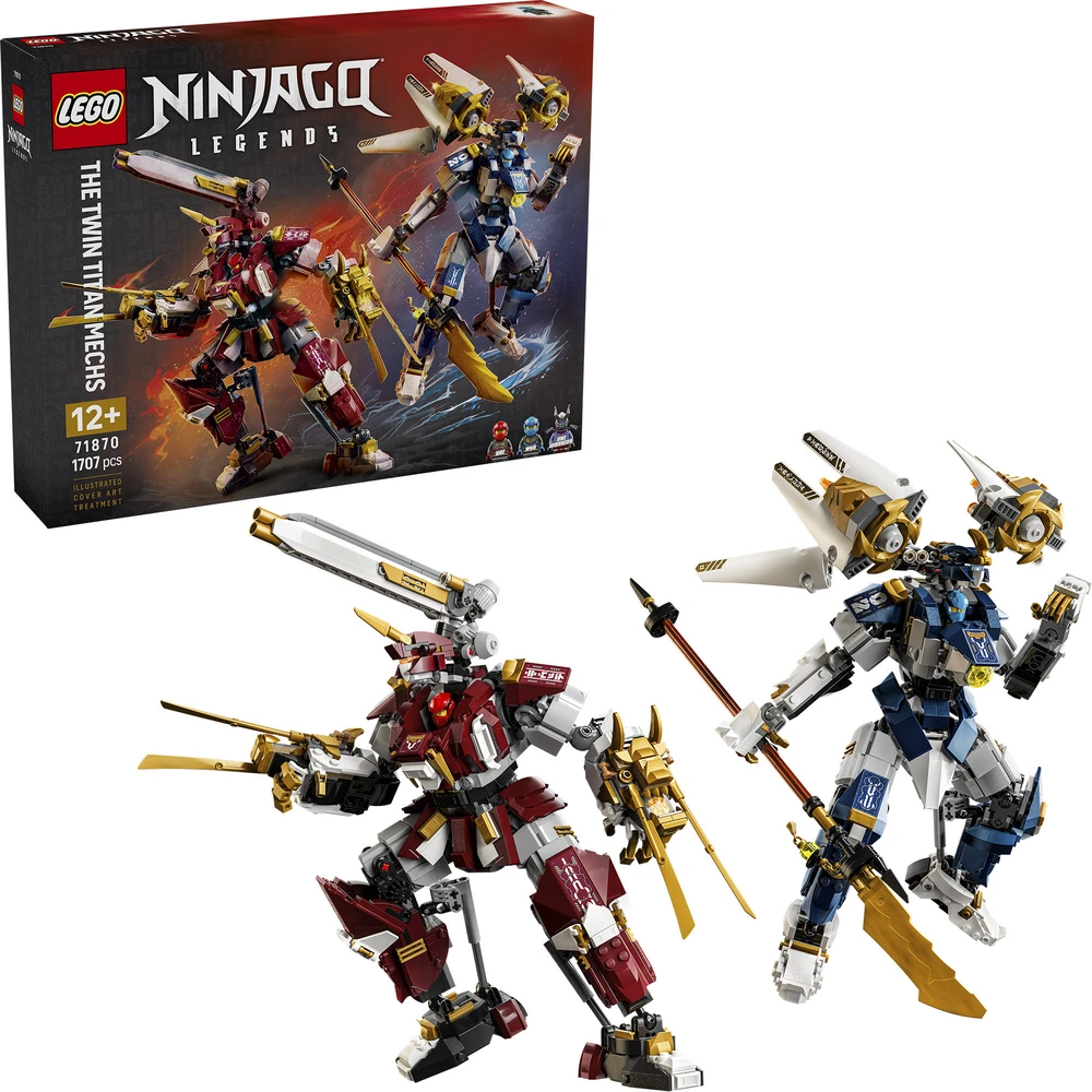 LEGO Ninjago Ikerszablyás titánmechek 71870