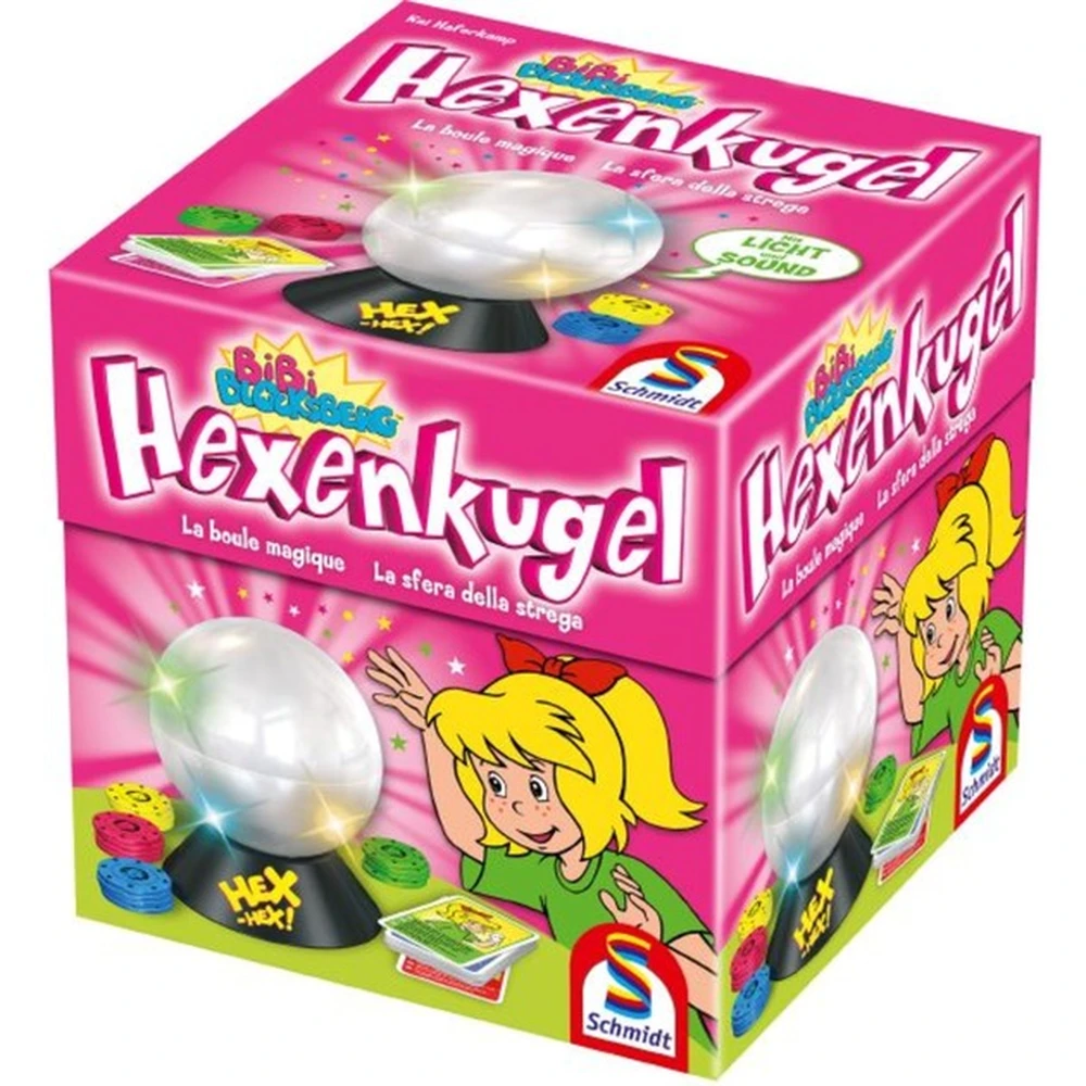 NORIS Bibi Blocksberg - Hexenkugel Child board game 40458