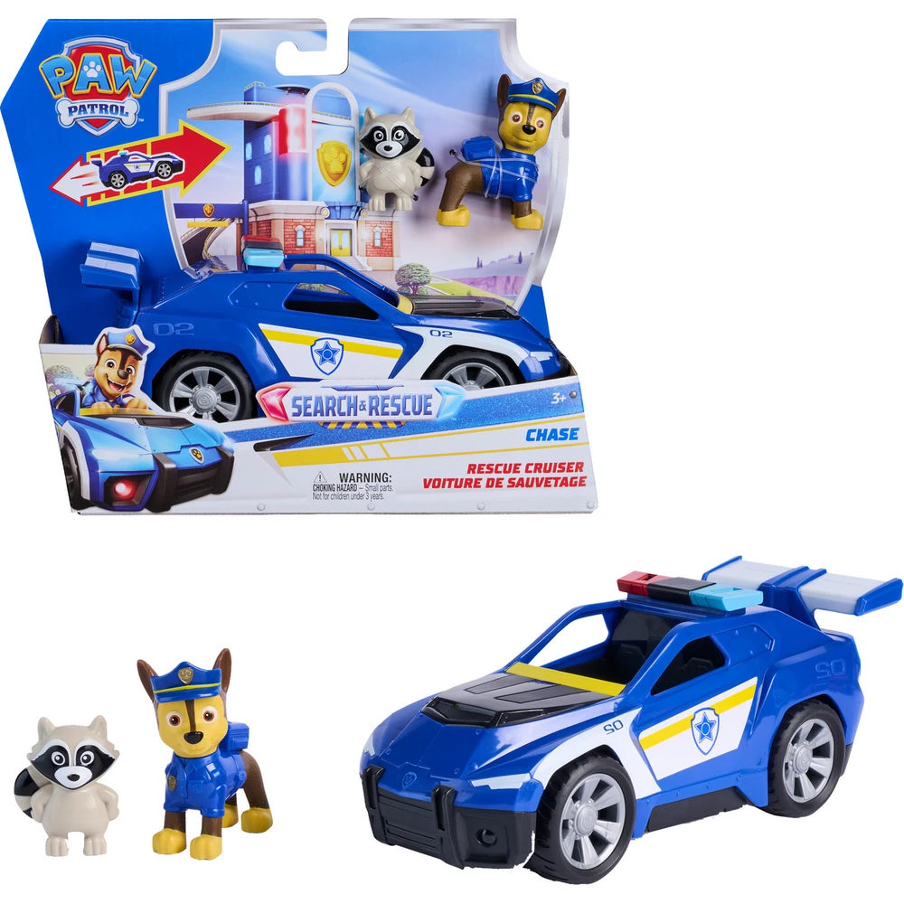 SPIN MASTER Paw patrol Chase saving cirkálója 2 figures 6074764