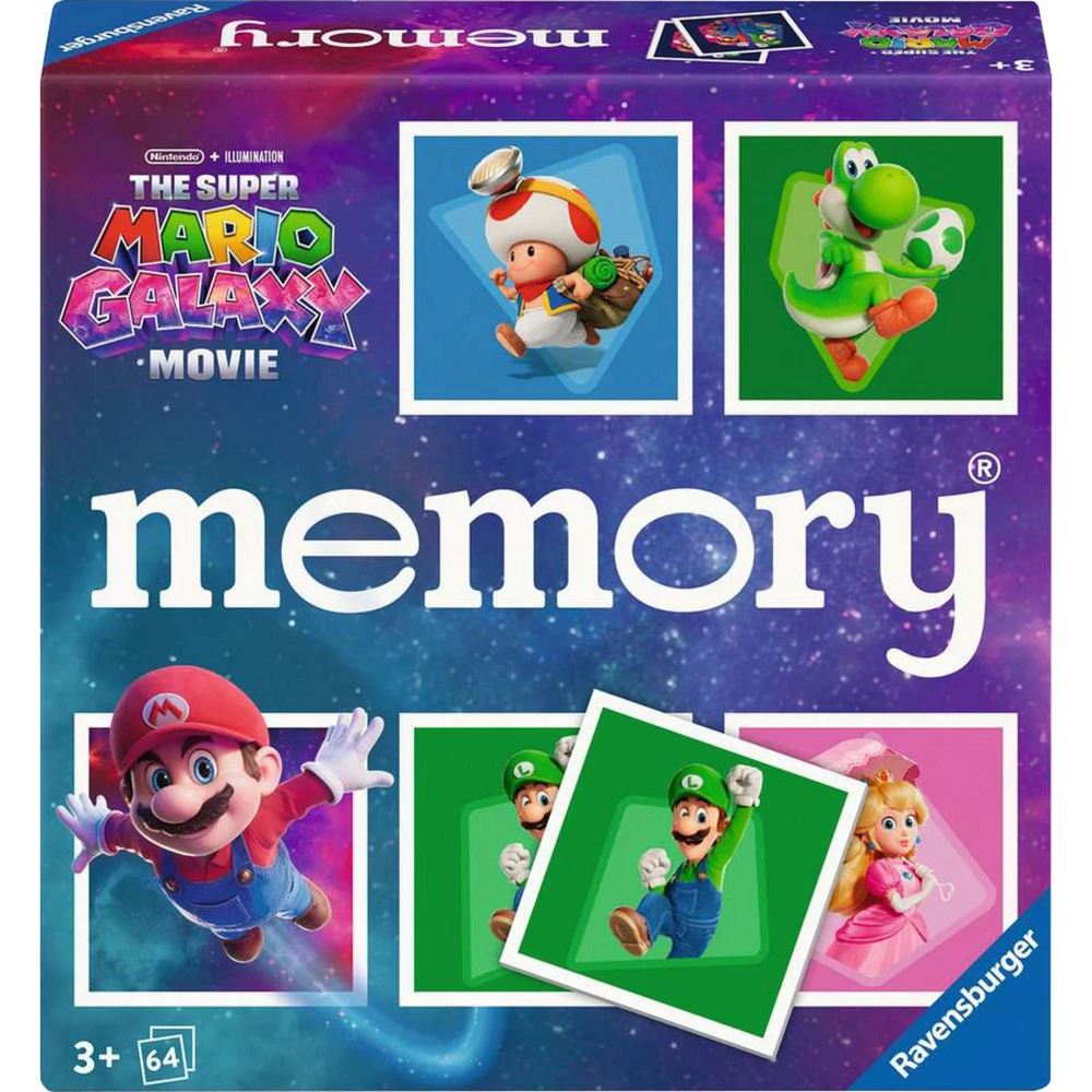 RAVENSBURGER Memory board game Super Mario Galaxy 25105