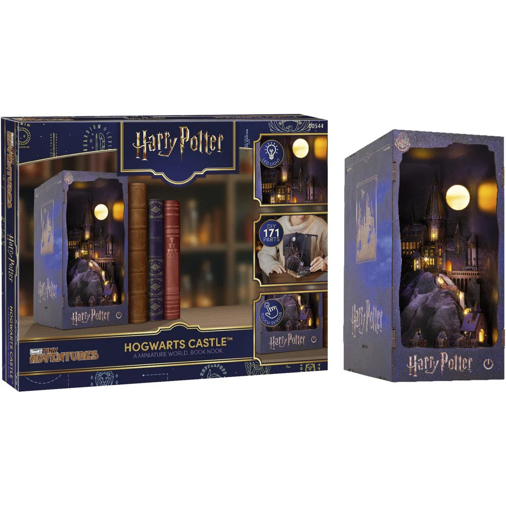 REVELL Tiny Adventures Harry Potter Hogwarts castle LED fa building set 00544