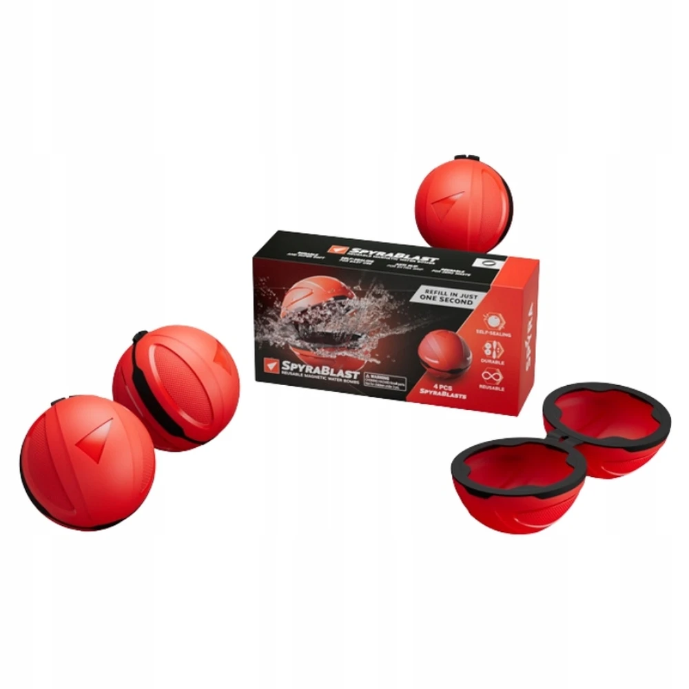 SPYRA Blast water guns red 4 pieces set SPWB1R