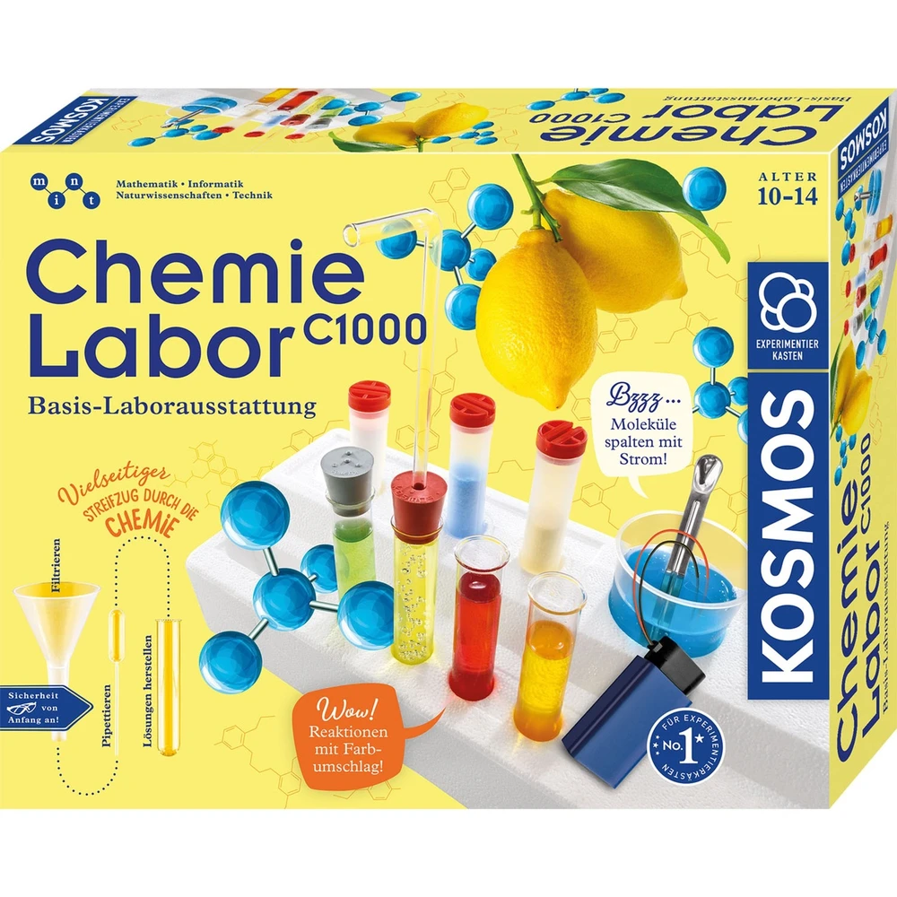 KOSMOS Kémiai labor kísérletező készlet C1000 645540