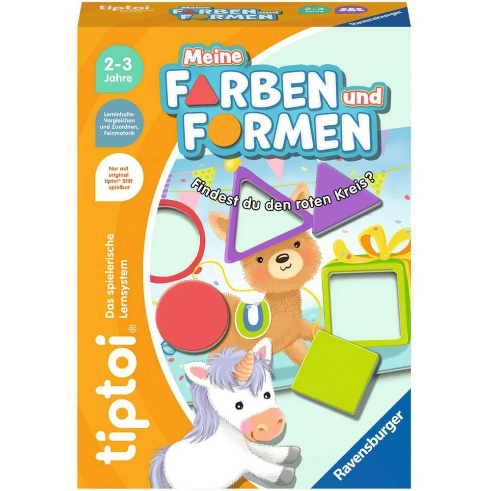 RAVENSBURGER TIPTOI Meine Farben und Formen társasjáték 00168