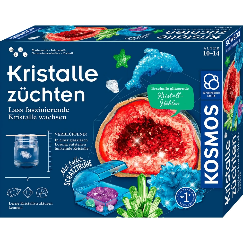 KOSMOS Kristályok növesztése kísérletező készlet 645601