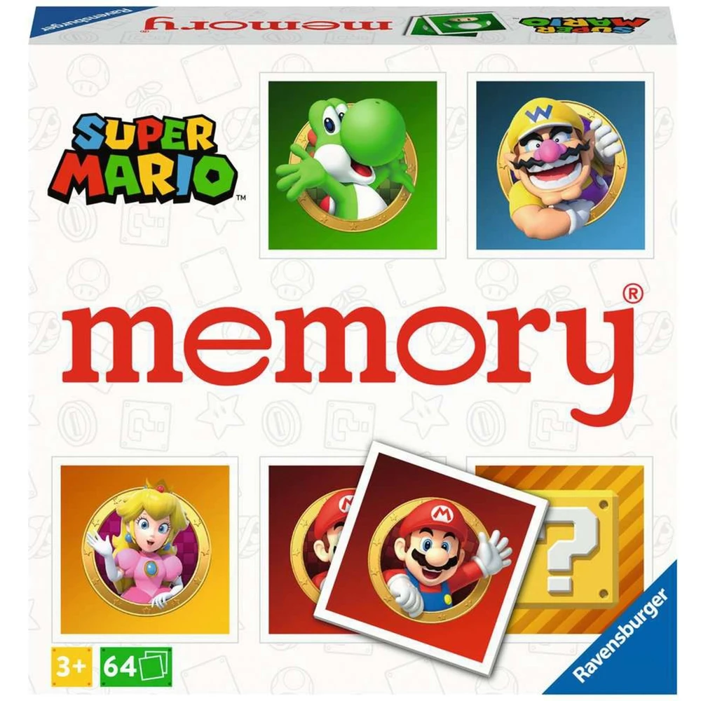 RAVENSBURGER Memory Super Mario board game 20925