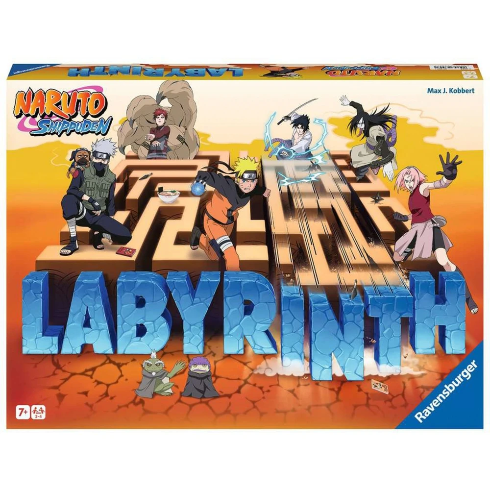 RAVENSBURGER Naruto Shippuden Labirintus társasjáték 27557