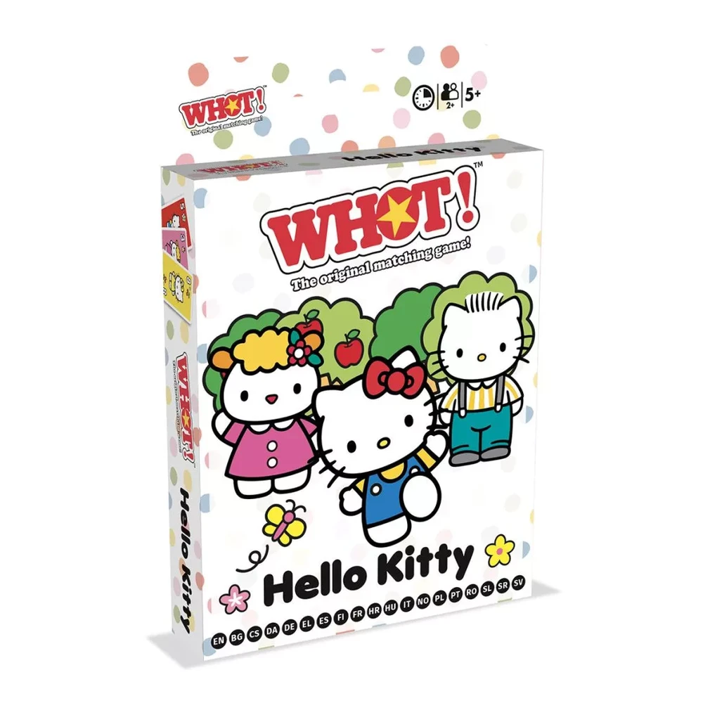 WINNINGMOVES WHOT! card game Hello Kitty edition