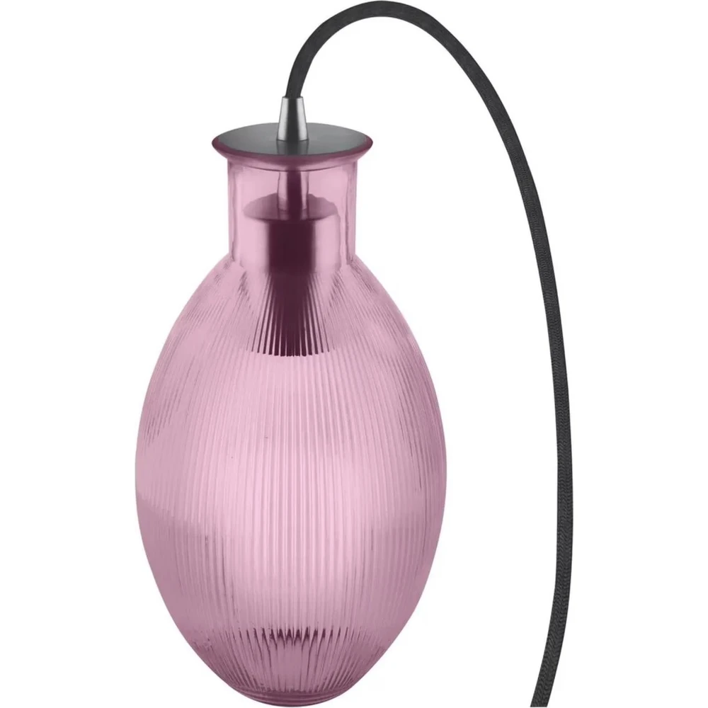 LEDVANCE Vintage 1906 Carved Grape 60W E27 roze stolni lampa