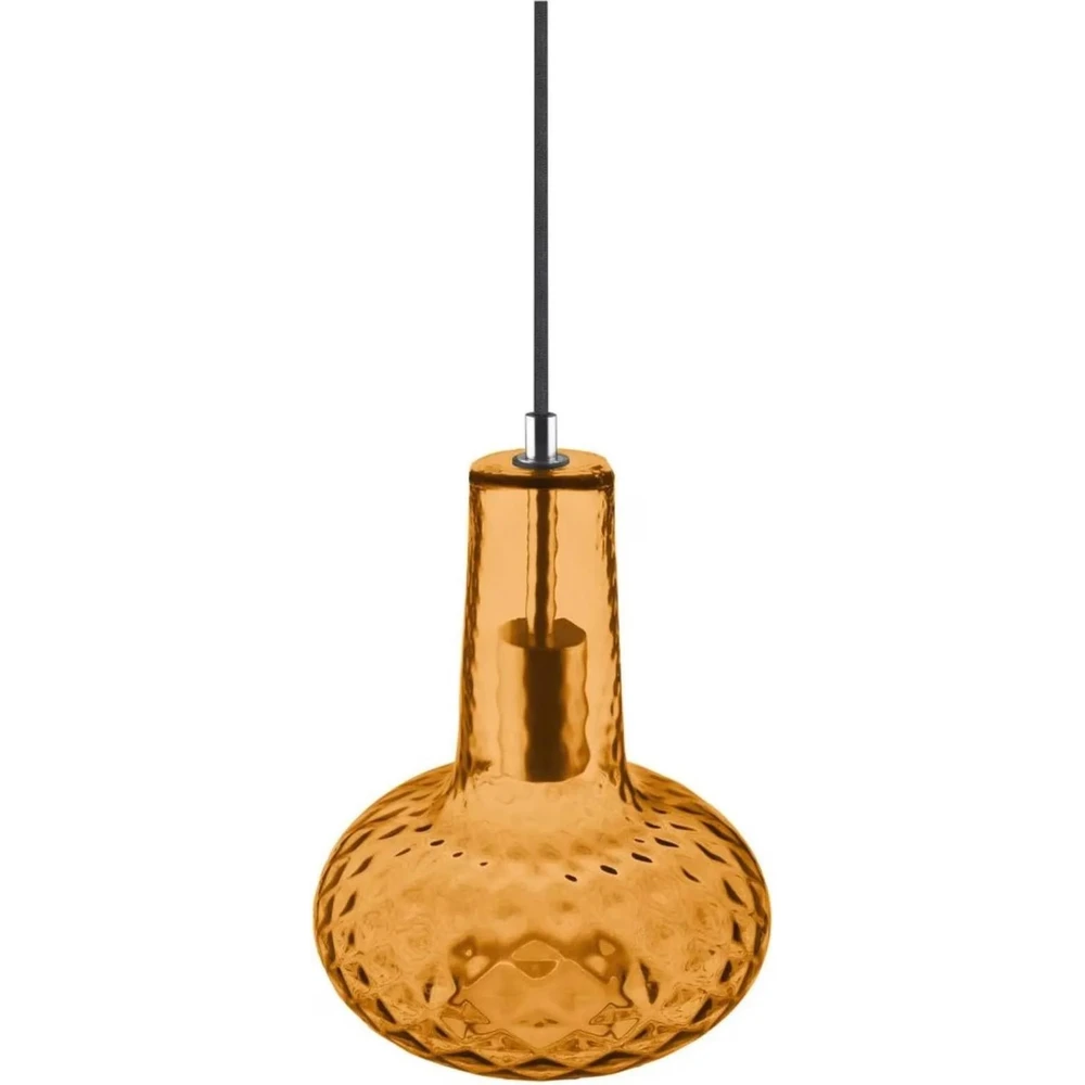 LEDVANCE Vintage 1906 Carved Pear 60W E27 orange suspended light