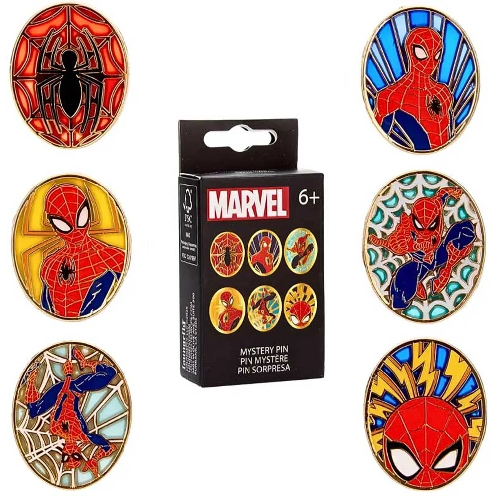 FUNKO Marvel Spiderman Ólomüveg Mystery Pin MVPN0227