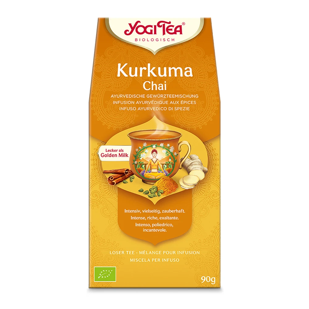 YOGI bio curcuma fibrous chai tea 90g 102821