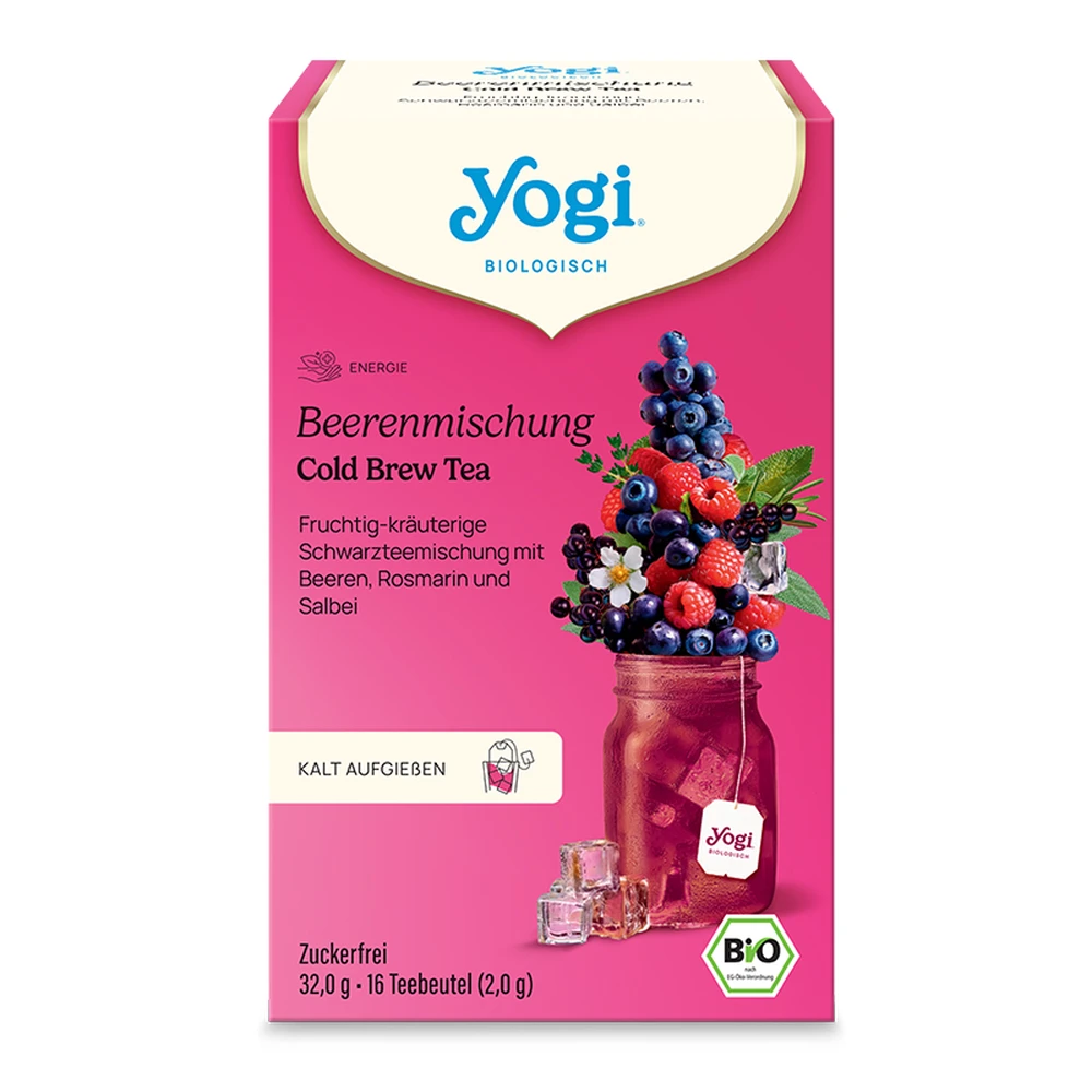 YOGI bio erdei gyümölcsös jeges tea 32g 102828