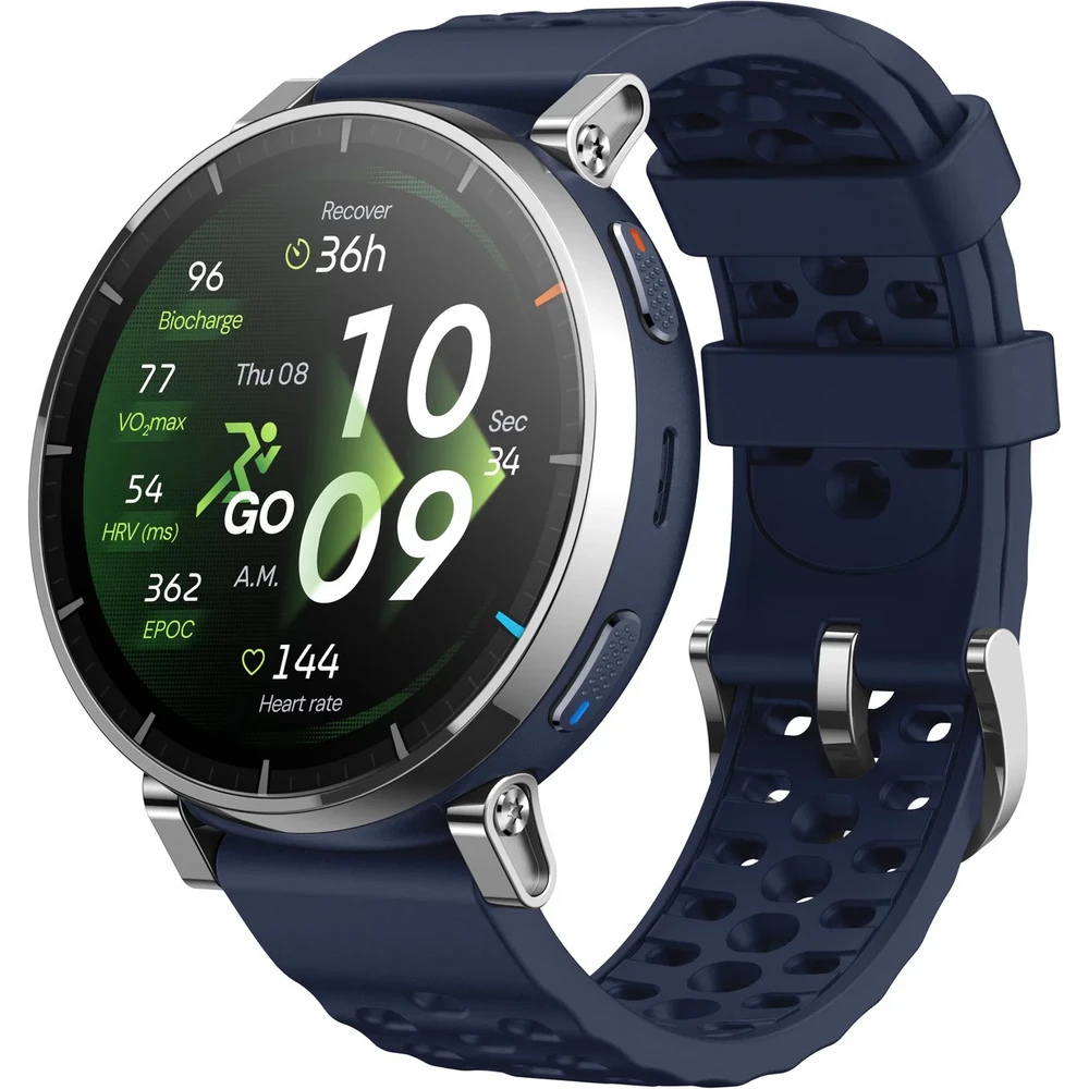 AMAZFIT Active 3 Premium NFC smart watch Atlas Blue XMAMAACT3PRNFCAB