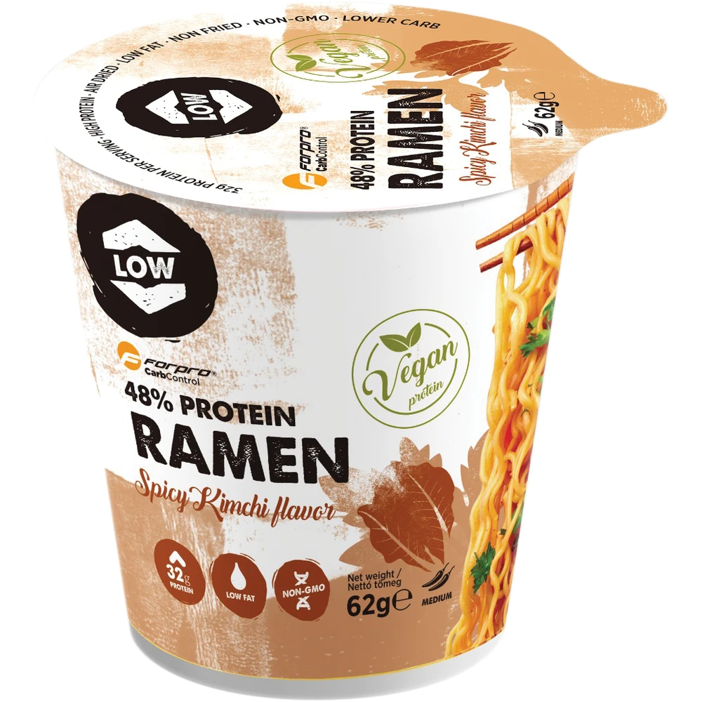 FORPRO 48% protein ramen spicy kimchi taste 62 g 102803