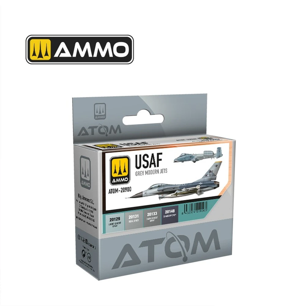 AMMO USAF Colors Szürke Modern Jets készlet AMIGATOM20900