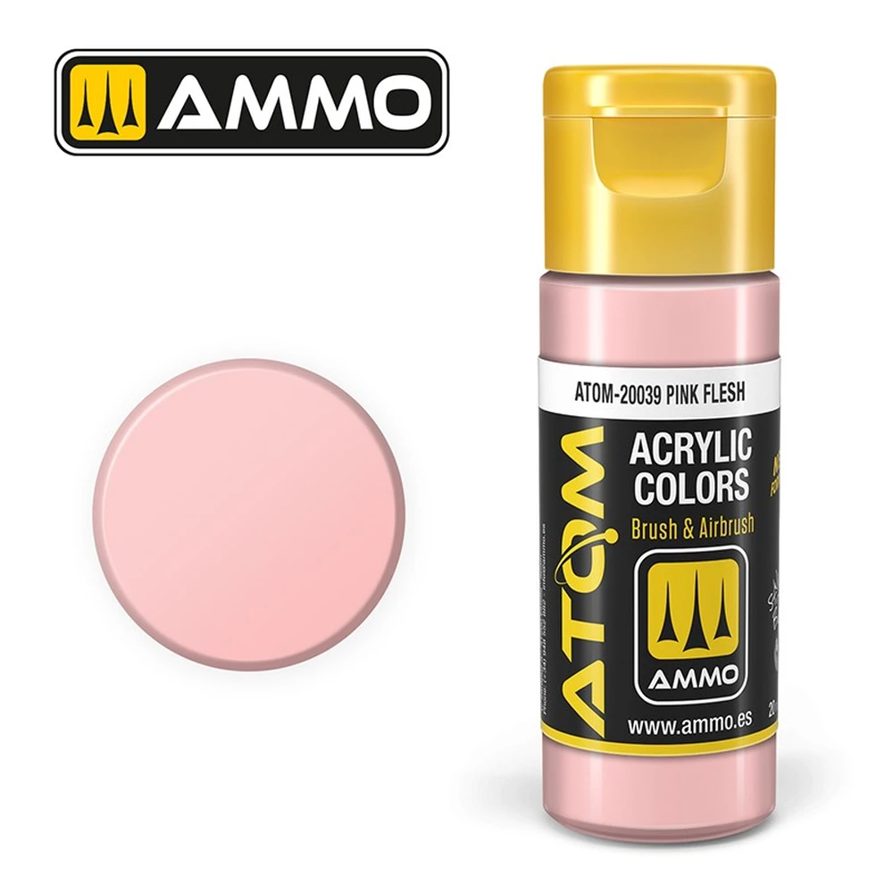 AMMO Atom Color rózsaszín bőrszín akril festék AMIGATOM20039