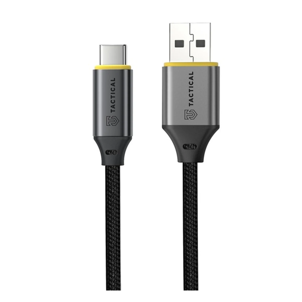 TACTICAL Fast Rope Aramid 2.0 USB / Type-C töltő- és adatkábel 1m fekete 57983127947