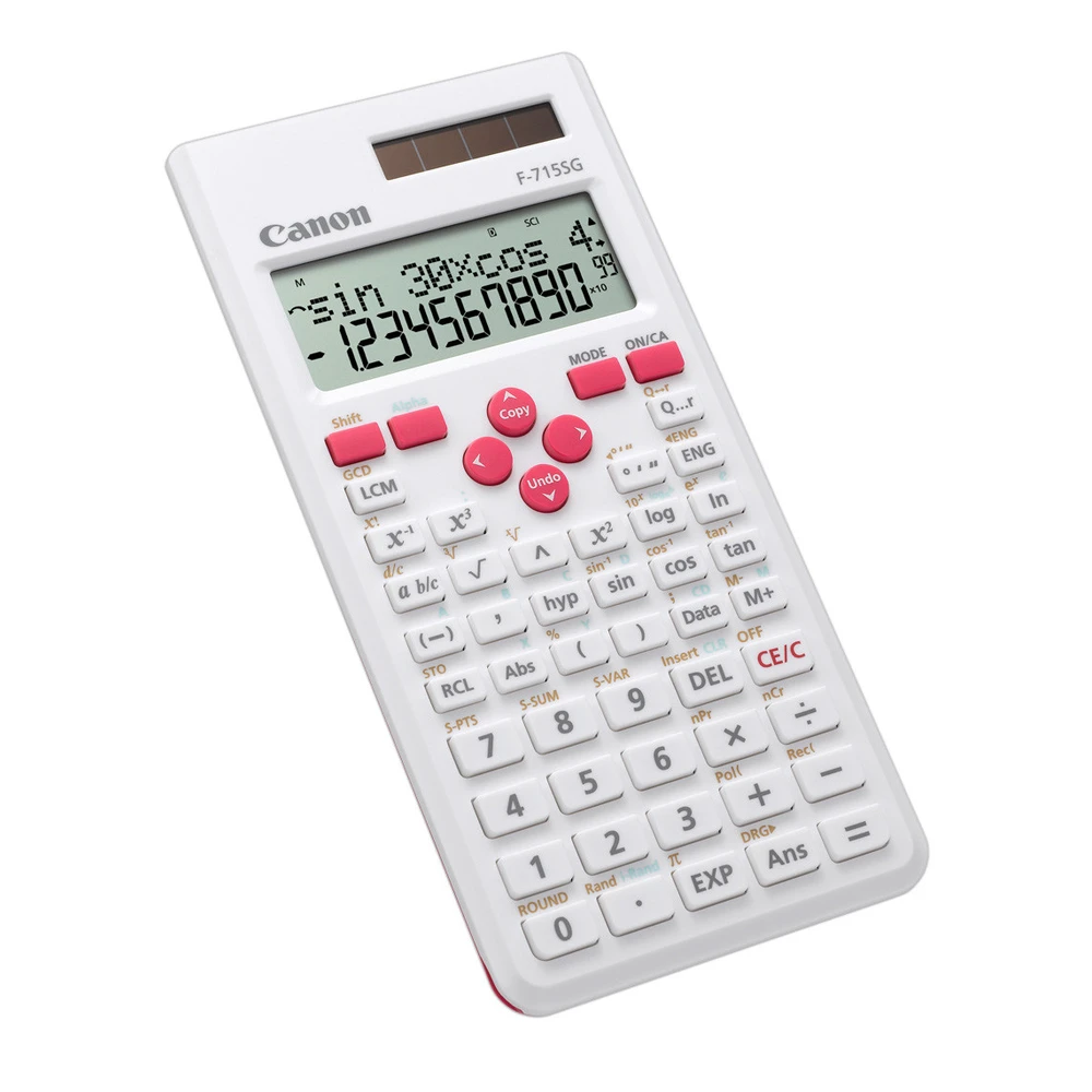 CANON F-715SG fehér-magenta scientific calculator 5730B002AB